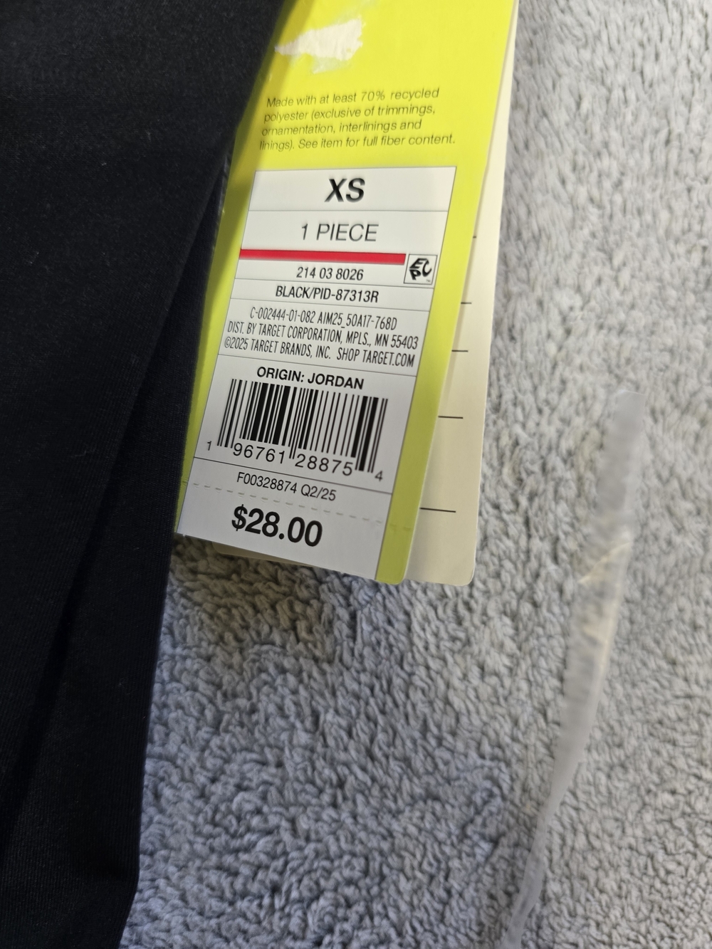 Black High-Rise Leggings XS NWT | All In Motion - Picture 4 of 6